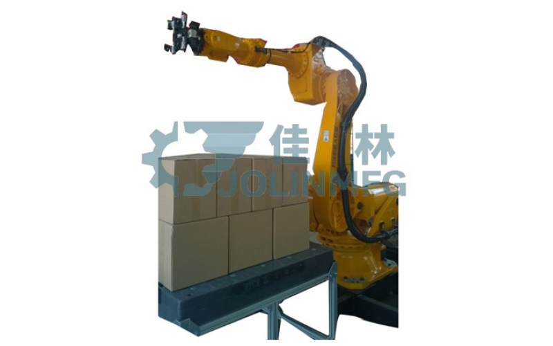 High productivity industrial robot palletizer